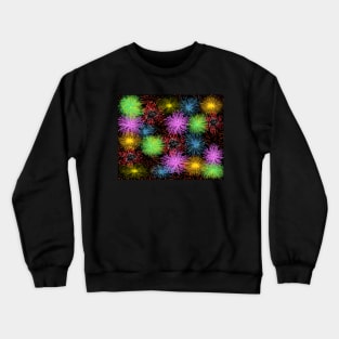 Festive Fireworks Crewneck Sweatshirt